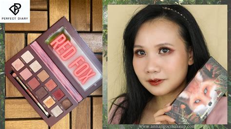 Bảng Phấn Mắt Perfect Diary Highly Explorer Eyeshadow Palette Red Fox