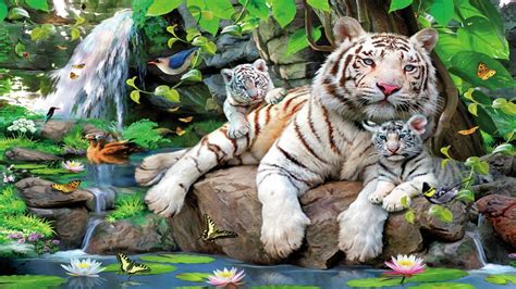 White Tiger Cub Wallpaper ·① WallpaperTag