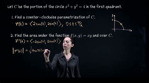 Examples Of Scalar And Vector Line Integrals Multivariable Calculus