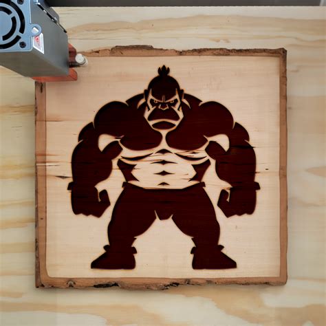 Scary Ogre Svg File For Cricut Silhouette Laser Machines