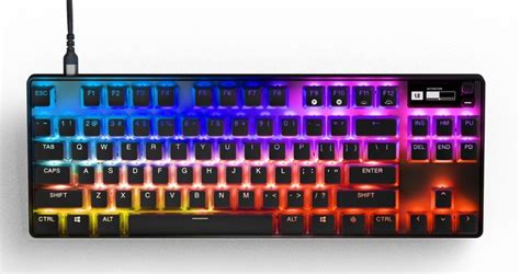 Steelseries Apex Pro Tkl Gaming Keyboard Us Pc In Stock Buy Now