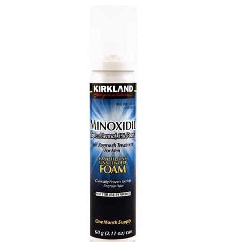 Kirkland Foam Minoxidil Hair Regrowth Treatment For Men