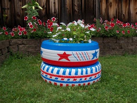 20 DIY Tire Planters That Will Catch Your Attention