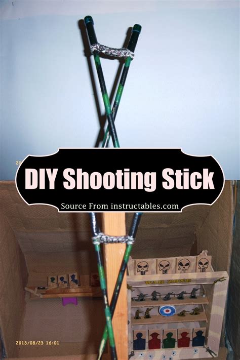 26 DIY Shooting Sticks Perfect For Hunting - DIYsCraftsy