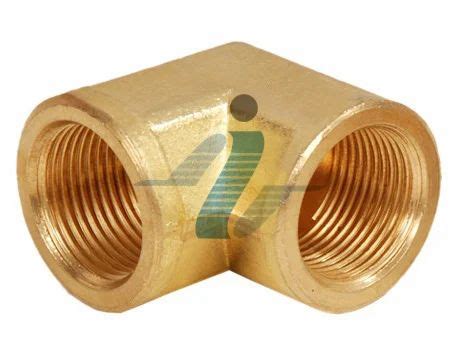 Golden 90 Degree Brass Female Elbow BSP At Rs 14 97 Piece In Jamnagar