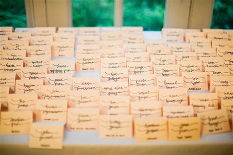 Wedding Guest Table Assignment Ideas — The Plannery