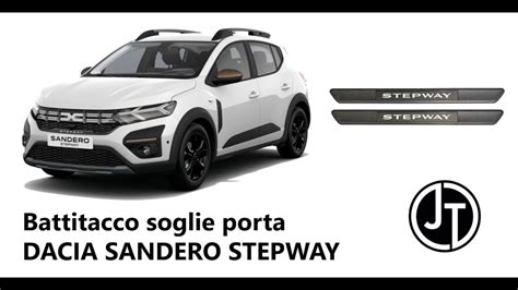 Installazione Battitacco Soglie Porta Dacia Sandero Stepway Youtube