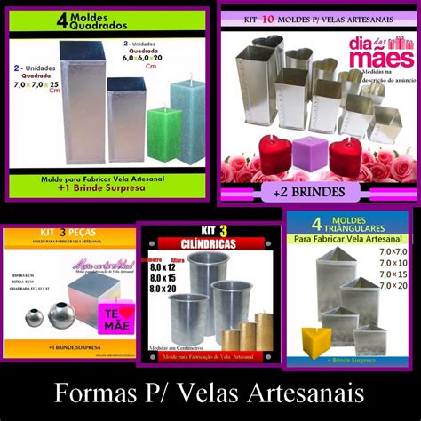 Kits Especiais P Fabricar Velas Artesanais Elo