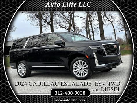 New 2024 Cadillac ESCALADE ESV 4WD 3.0L Diesel for sale in Elkhart, IN ...