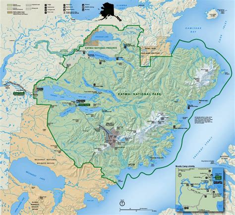 Map of Katmai - Park JunkiePark Junkie