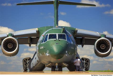 Dois Primeiros Embraer Kc Da Fab Ser O Recebidos Em Poder