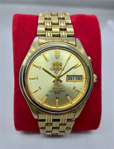 Jam Tangan Orient Tri Star EM6M A0 Automatic Japan Vintage Kinyis