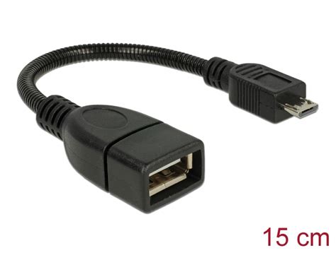 Delock Products 83293 Delock Cable USB Micro B Male USB 2 0 A Female