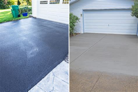 Asphalt Vs Concrete Driveway Which Is Better