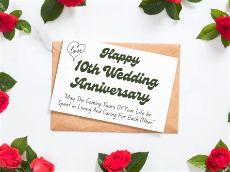 25 Perfect T Ideas For 10th Wedding Anniversary Celebrations