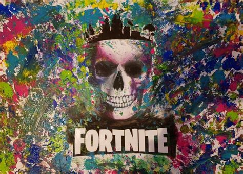 Fortnite Painting Painting Painted Signs Art