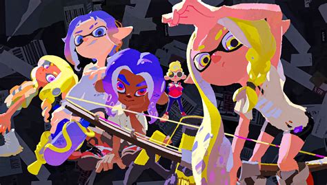 Tổng hợp Splatoon 3 background sống động, màu sắc tươi vui