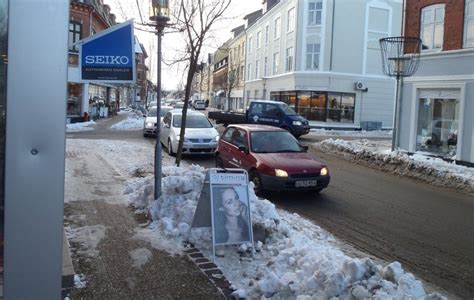 Butiksejer I S Ndergade F Nu Fjernet Den Sne