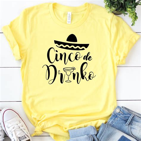 Cinco De Mayo Shirt Cinco De Drinko Shirt Mexican Shirt Etsy