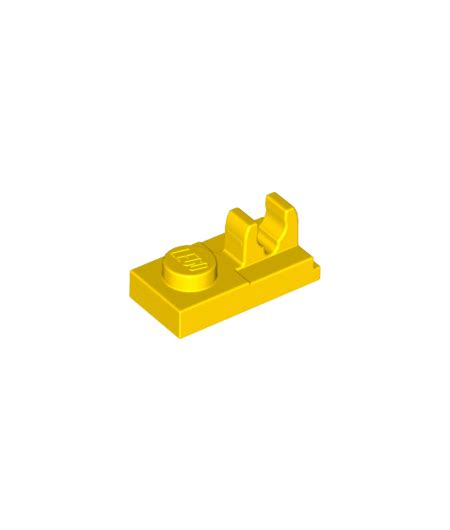 Lego Plate Modified X Yellow