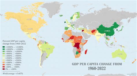 Gdp Per Capita Worldwide Mapped Vivid Maps