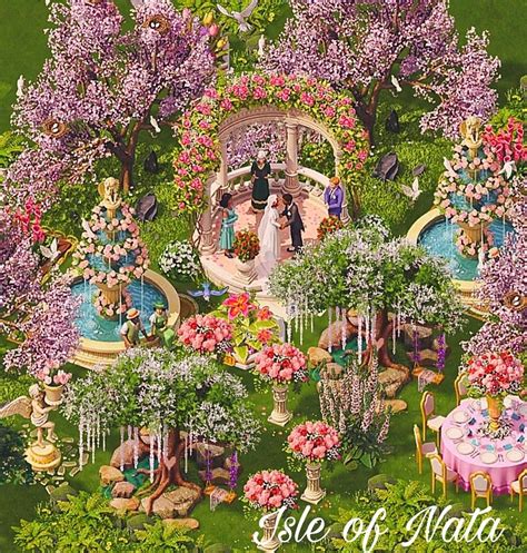 June S Journey Island Design Birth Chart Orchids Scenery