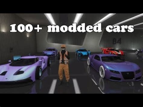 Gta Modded Car Garage Tour Youtube