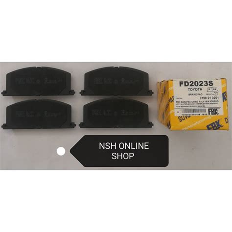 Brake Pad Fbk Front For Toyota Corolla Ae Ae Ae Ae