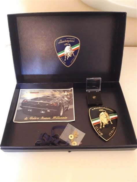 Emblem Mascot Badge Lamborghini Club Italia Lamborghini 1990 2000