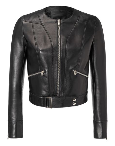 Philipp Plein Leather Jacket Tokyo Bound Modesens Jackets