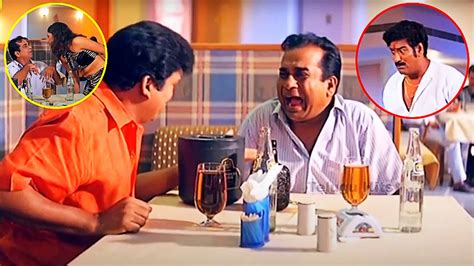 Rajendra Prasad And Brahmanandam Hilarious Comedy Scene Telugu Hits