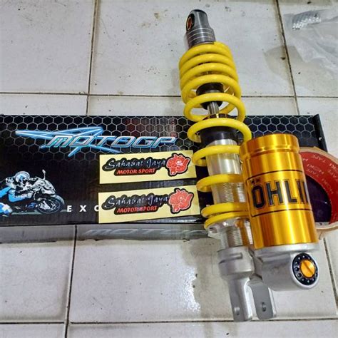 Jual Shock Tabung Bawah Moto Gp Model OHLINS 330MM Vario 125 Vario 150