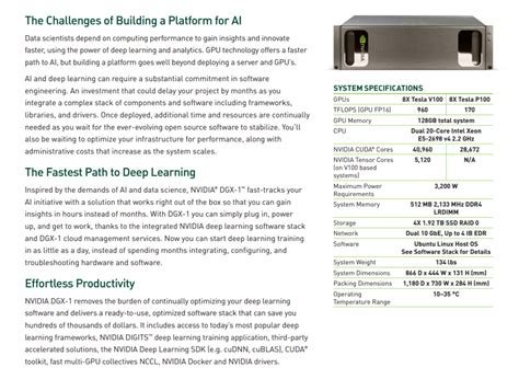 Nvidia Volta Tesla V Powers Next Gen Dgx And Hgx Systems