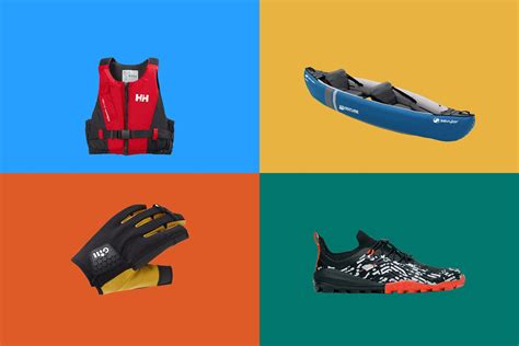 Essential kit for kayaking