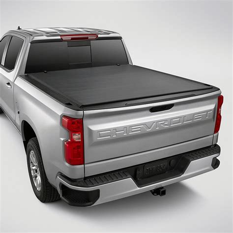 2024 Silverado 1500 | Tonneau Cover | Soft Roll-Up | Black | Standard ...