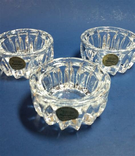 Princess House Highlights Candle Holders Tea Light Candle Etsy