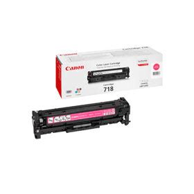 Canon 718 BK C M Y Original Black Colour Toner Cartridge Multipack