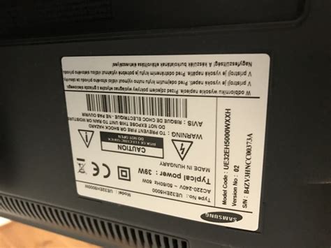Samsung LED Tv 82 cm