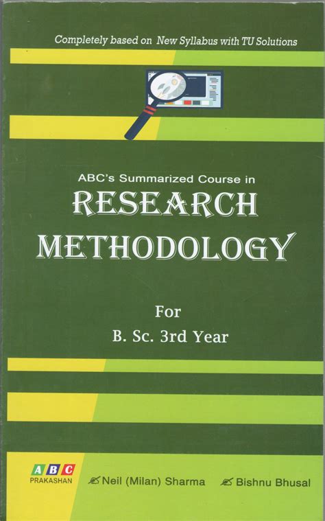 Abcs Summarized Course In Research Methodology For B Sc 3rd Year