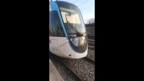 TRAM TRAIN T4 DE BONDY A AULNAY SOUS BOIS Il Y A Des Coupure De Video