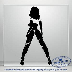 Adult Sexy Decal Hot Girl Pinup Funny Car Bumper Window Vinyl Sticker