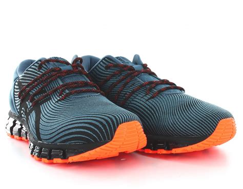 Asics Gel Quantum 360 4 Gris Noir Orange 1021a028