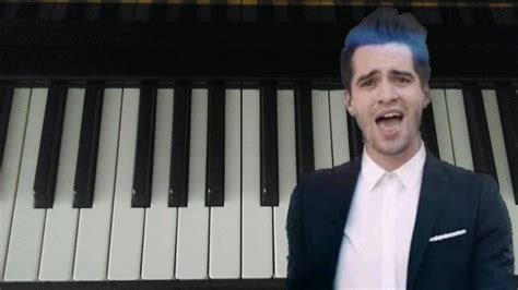 Panic At The Disco High Hopes Piano Cover Instrumental Youtube