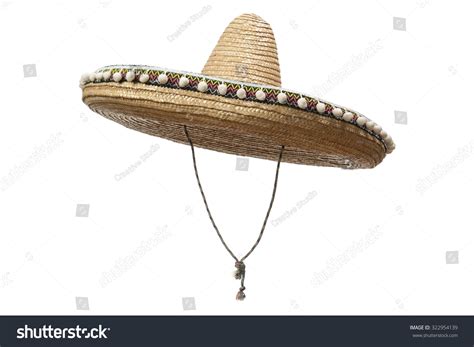 Sombrero Hat Isolated On A White Background. Stock Photo 322954139 ...