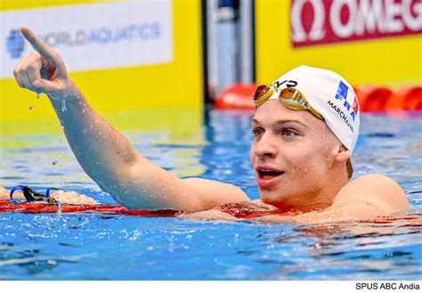 L On Marchand Le Surdou De La Natation Fran Aise R Gion Occitanie