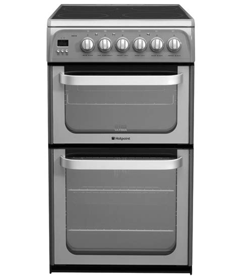 Hotpoint 50cm Double Oven Electric Cooker Hue52gs Ultima West Midlands Electrical