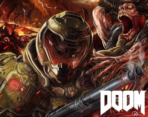 Doom Just Finished This Fan Art In Honor Of Doom And In Anticipation