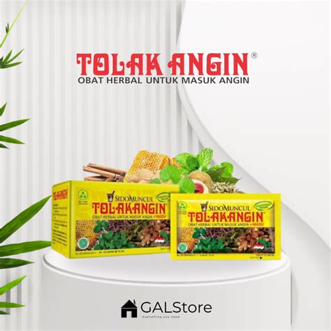 Jual Termurahh Tolak Angin Sido Muncul Box Isi Sachet