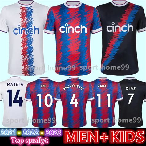 New 2022 2023 CRYSTAL OLISE Soccer Jerseys PALACE EZE J.AYEW ZAHA EZE ...