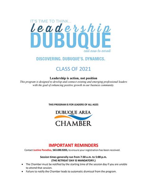 Leadership Dubuque | Dubuque Chamber